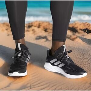 Adidas Climacool Bounce Ultra Comfort Shoes Black Run Sneakers Mens 8.5 New
